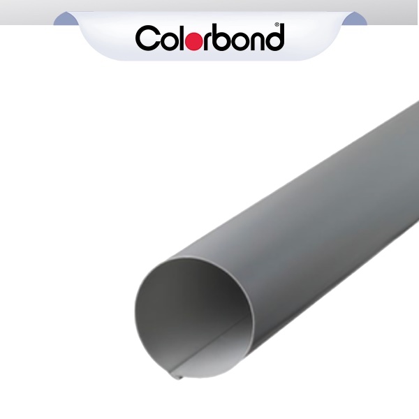 100mm round downpipe COLORBOND® 1800mm logo