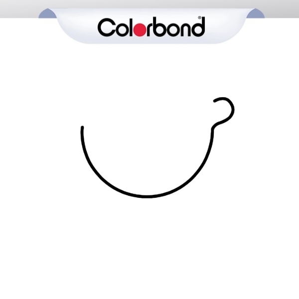 COLORBOND® Half Round Gutter 150mm logo