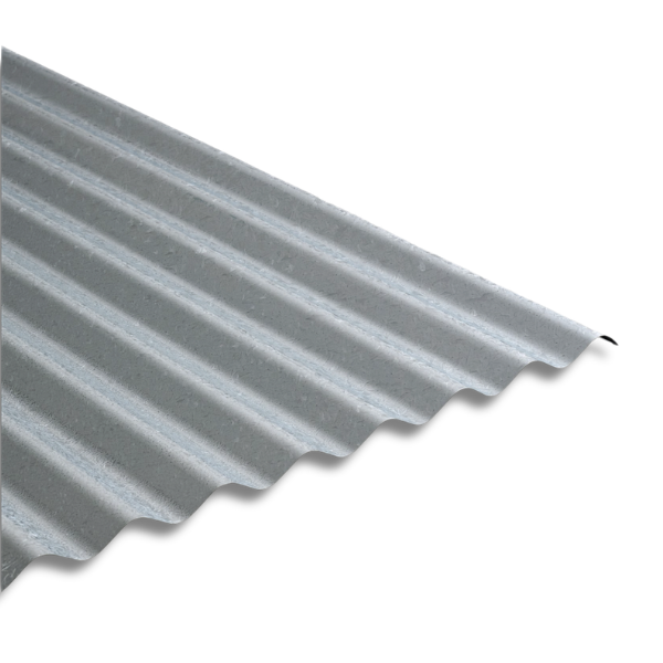GALVANISED Corrugated Iron Roofing Sheets .42 bmt logo